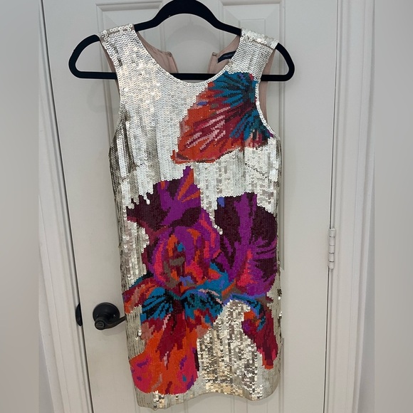 French connection sequin dress - Picture 1 of 7